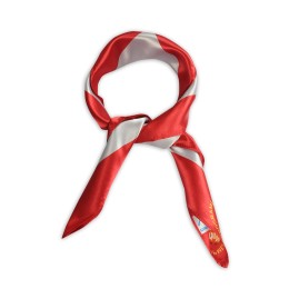 SF041 Customized Silk Scarf Print logo Youth Activity Graduation Ceremony Leadership Training Camp Scarf Garment Factory SF041 Customized Silk Scarf Print logo Youth Activity Graduation Ceremony Leadership Training Camp Scarf Garment Factory